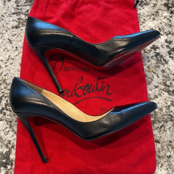 Black Christian Louboutin Stilettos - Picture 4 of 7